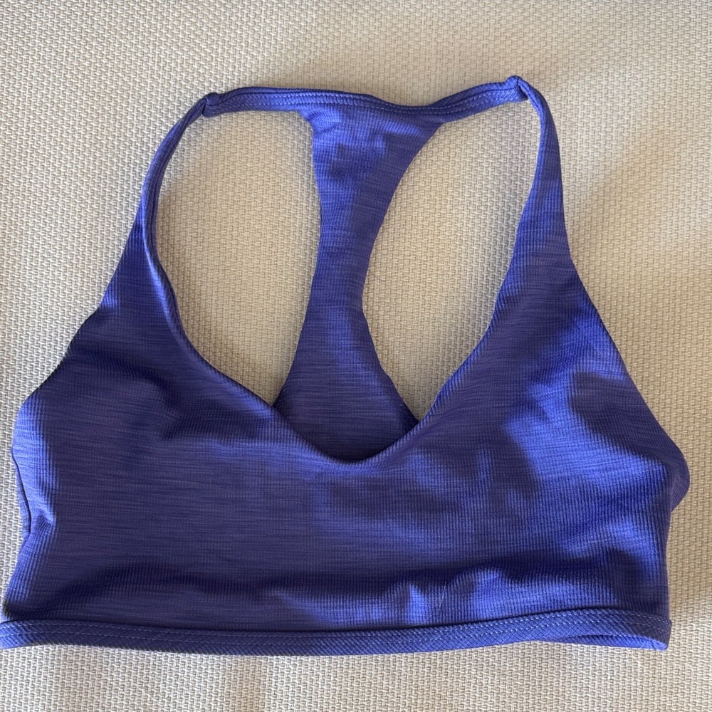 Fleo Vibrant Purple Sports Bra